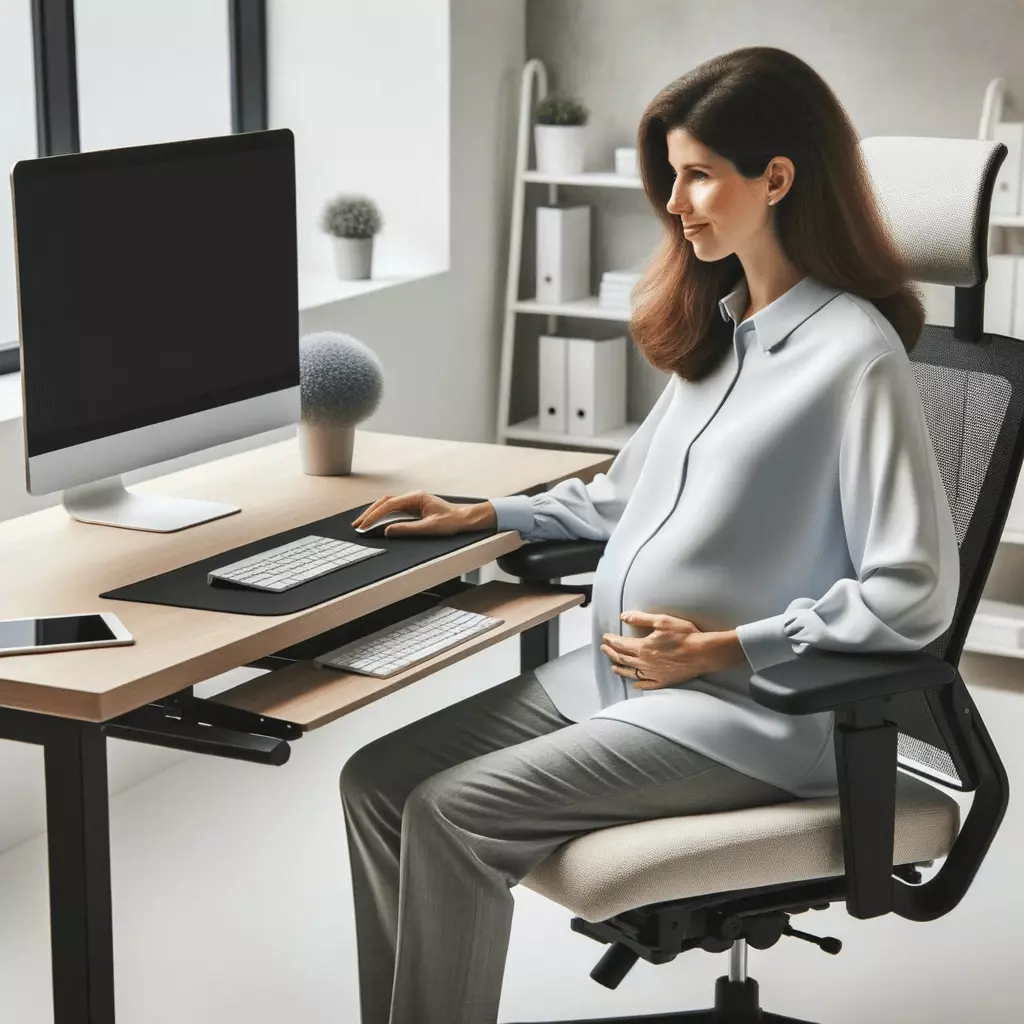 Praca w ciąży ergonomia stanowiska pracy - blog helloskarbie.pl