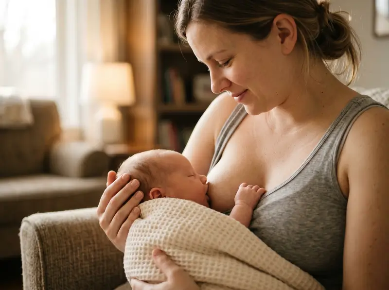 Moc mleka mamy – naturalna ochrona przed katarem u niemowlaka | helloskarbie.pl