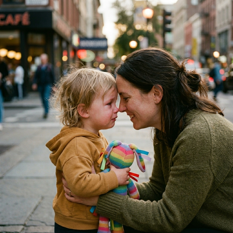 Zejdź do poziomu dziecka i... po prostu oddychaj