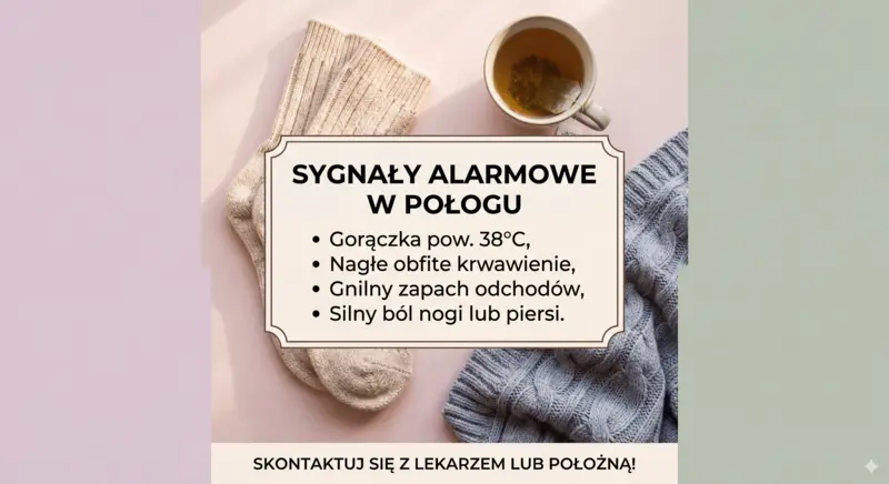 Sygnały alarmowe w połogu | blog helloskarbie.pl
