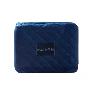 Kosmetyczka do szpitala granatowa dla mam dziecka poród wyprawka