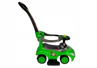 Jeździk z Pchaczem Mega Car 3w1 Zielony