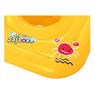 Siedzisko Kółko Do Pływania Dla Najmłodszych Kwadrat Swim Safe Step A 76cm