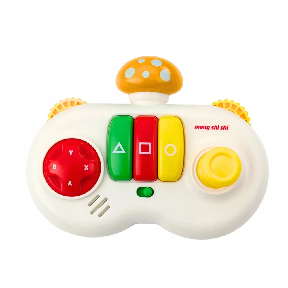 Konsola Pad Interaktywny Grzybek Sensoryczny Dla Dzieci Światła Dźwięki