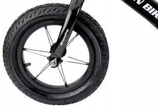 Rower Biegowy MAGNEZIO RS Rowerek Lekka Rama Magnezowa Czarny