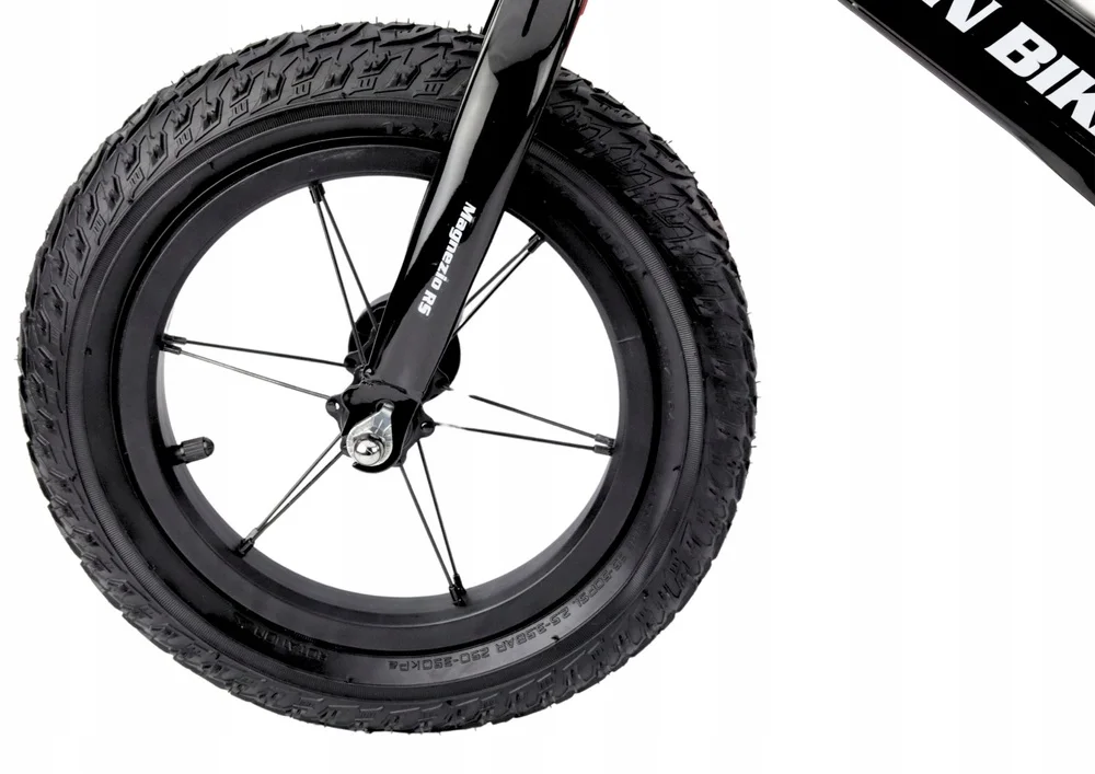 Rower Biegowy MAGNEZIO RS Rowerek Lekka Rama Magnezowa Czarny