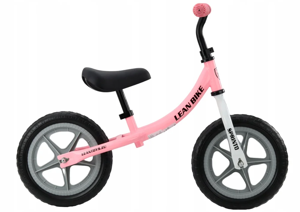 Rower Biegowy SPRINTO Rowerek Do Odpychania Różowy