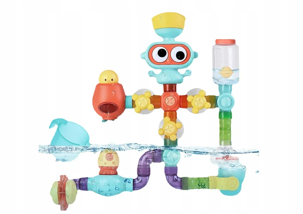 Interaktywna Zabawka Edukacyjna Wodna Do Kąpieli Ludzik Planeta