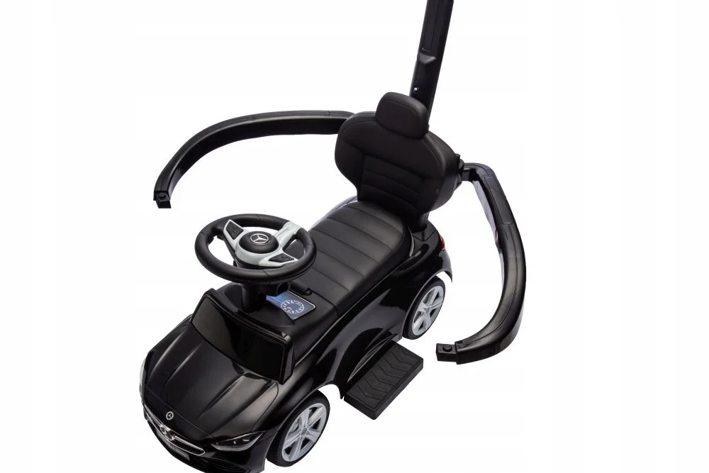 Jeździk z Pchaczem Mercedes 3w1 Czarny