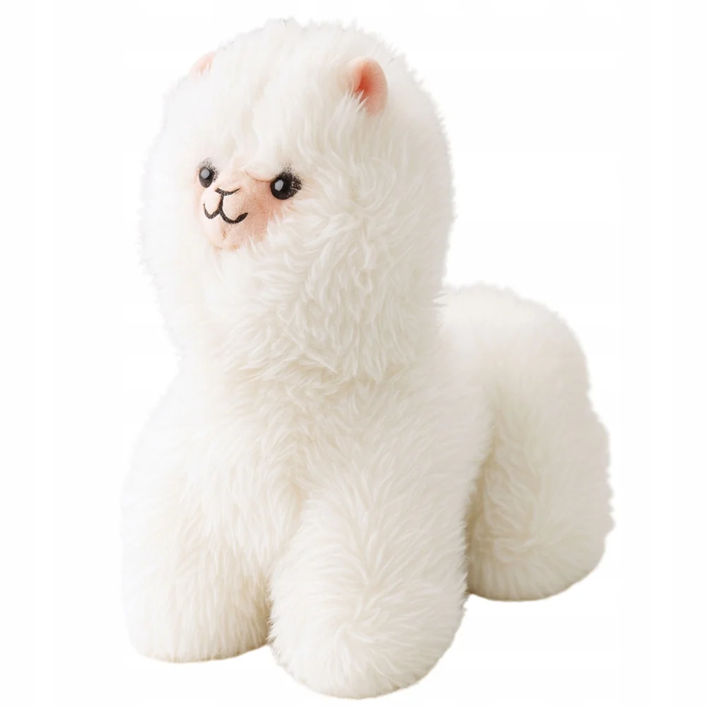 Pluszowa Maskotka Przytulanka Lama Biała 40 x 40cm