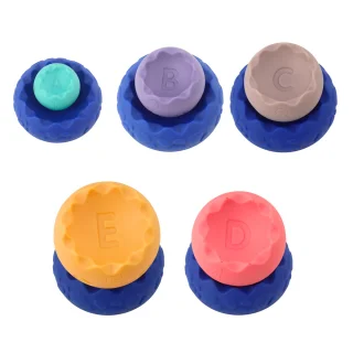 Zestaw Edukacyjny Miękkie Jajka Piłki Z Cyframi Sensoryczne Wieża 6 szt.