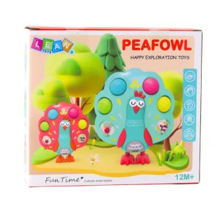 Zabawka Sensoryczna Pop-It Paw Obrotowe Kulki Dźwięk Kolorowy