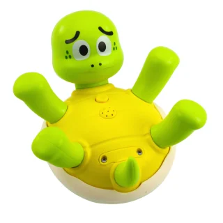 Interaktywna Zabawka Do Kąpieli Żółw Z Fontanną Kolorowe Kółka