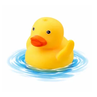 Zestaw Zabawki Do Kąpieli Kaczuszka Dozownik Mydła Kubeczek Niebieski