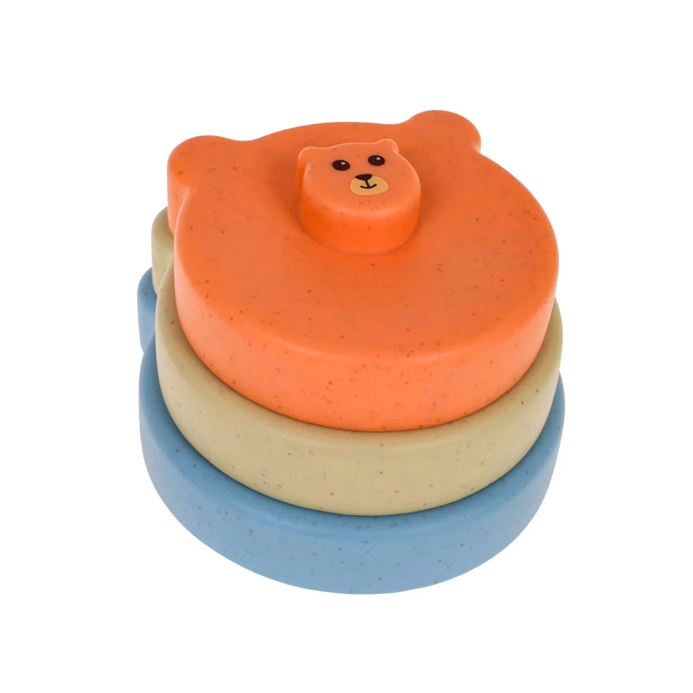 Zestaw Miękkie Klocki Sensoryczne Edukacyjne EKO Guma Zwierzęta 18 el.