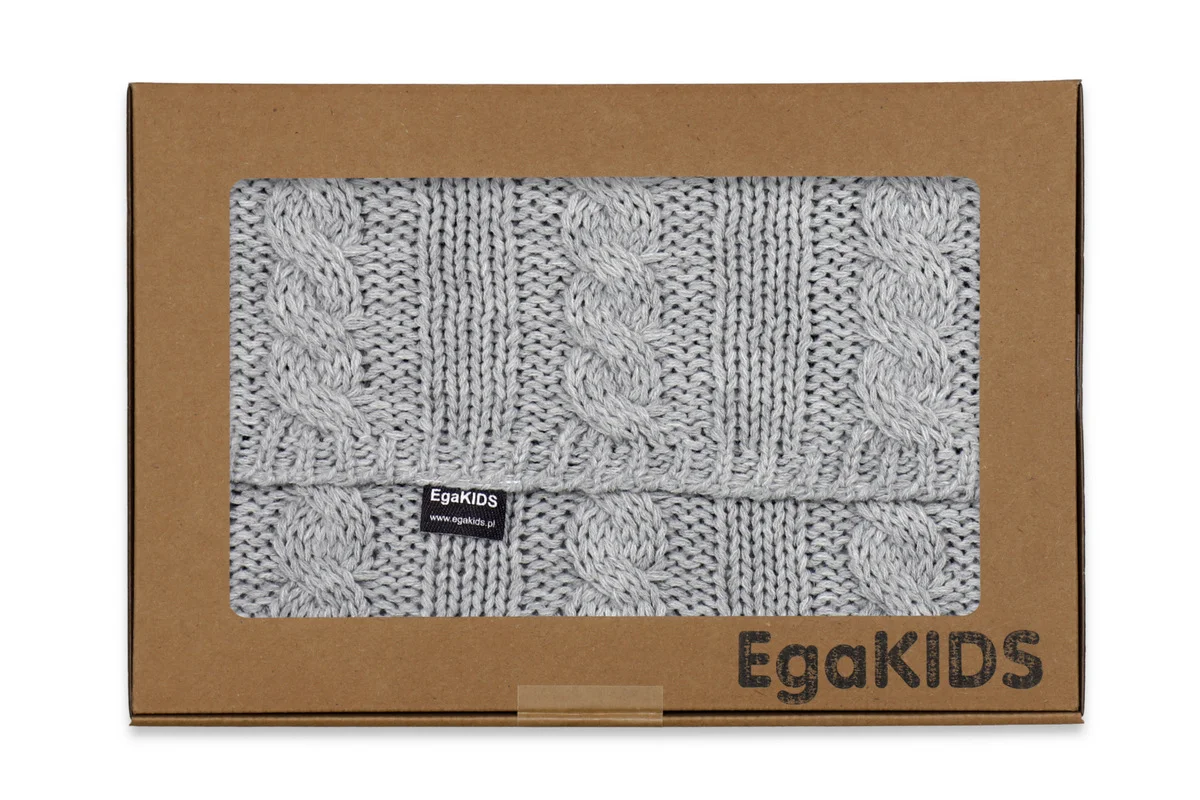 KOCYK DZIANINOWY WARKOCZ 105x80 7770 SZARY