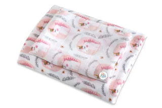 PIELUCHA BAMBUS DRUK DUET 6674 JEDNO(RÓŻ)EC 60,120