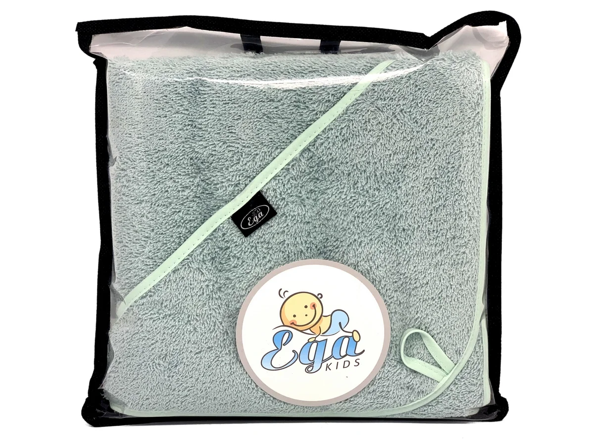 OKRYCIE KĄPIELOWE Z KAPTURKIEM 75/75 1327 MIĘTA