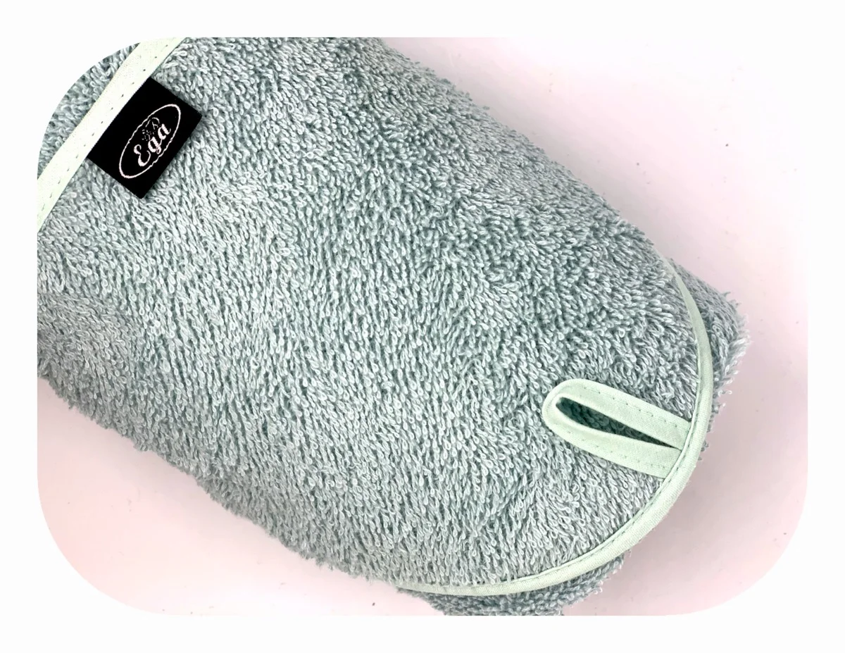 OKRYCIE KĄPIELOWE Z KAPTURKIEM 75/75 1327 MIĘTA