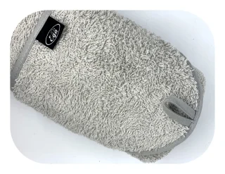 OKRYCIE KĄPIELOWE Z KAPTURKIEM 75/75 1297 SZARY