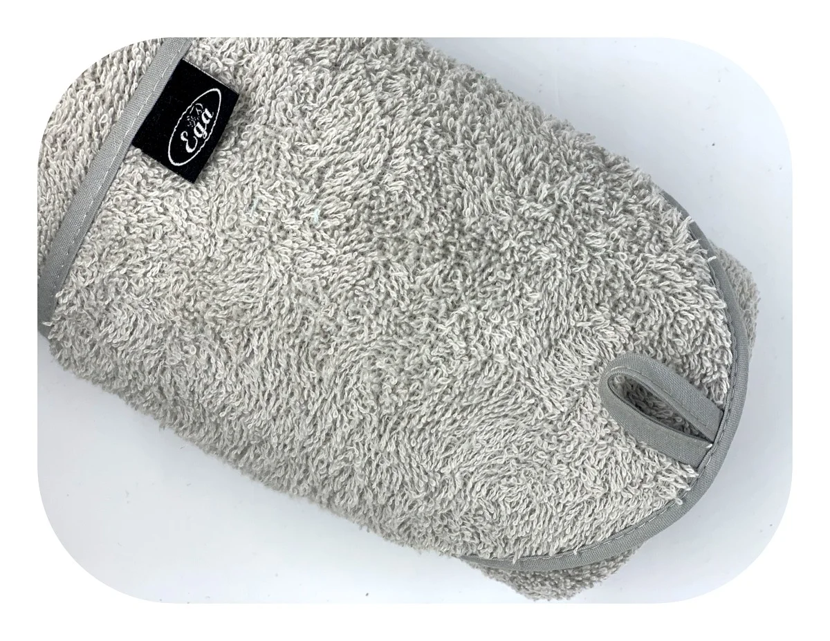 OKRYCIE KĄPIELOWE Z KAPTURKIEM 75/75 1297 SZARY