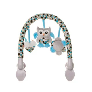 4 BABY OB12 P&E Pluszowy pałąk Plush Arch OWL