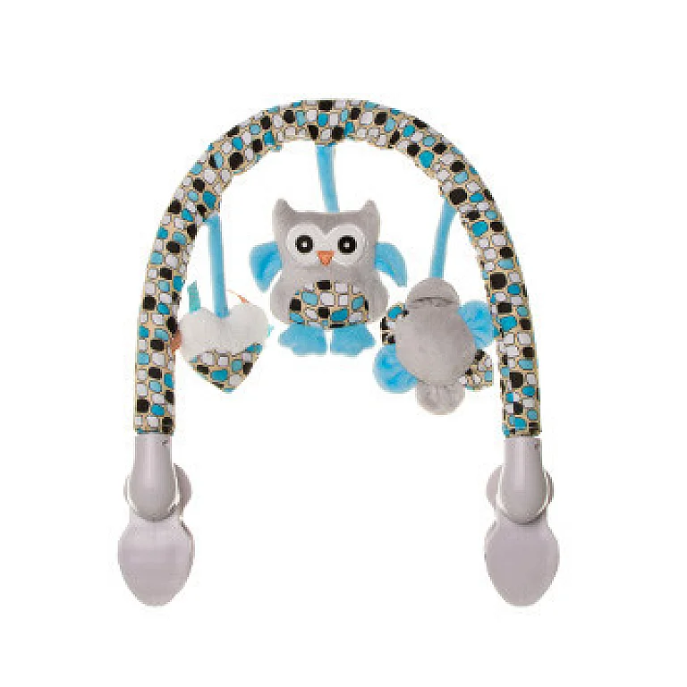 4 BABY OB12 P&E Pluszowy pałąk Plush Arch OWL