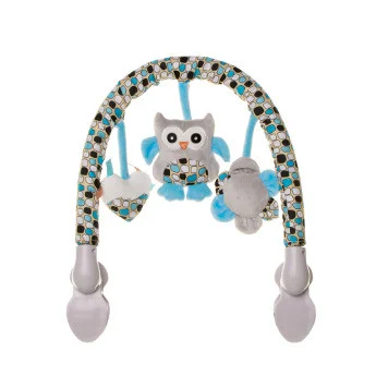 4 BABY OB12 P&E Pluszowy pałąk Plush Arch OWL