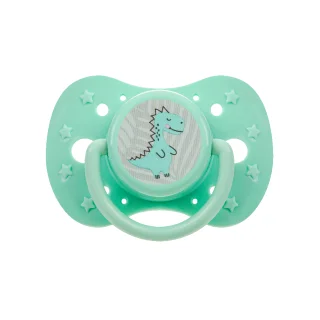 AKUKU A0588 Smoczek uspokajający 6-12m DINO