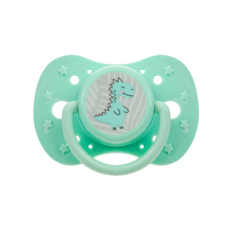 AKUKU A0588 Smoczek uspokajający 6-12m DINO