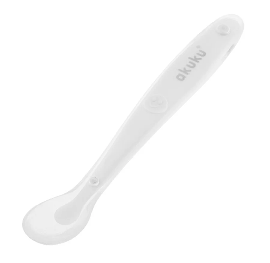 AKUKU A0417 Łyżeczka silikonowa white