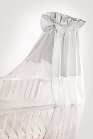 ALBERO MIO Baldachim uniwersalny z kokardą popiel