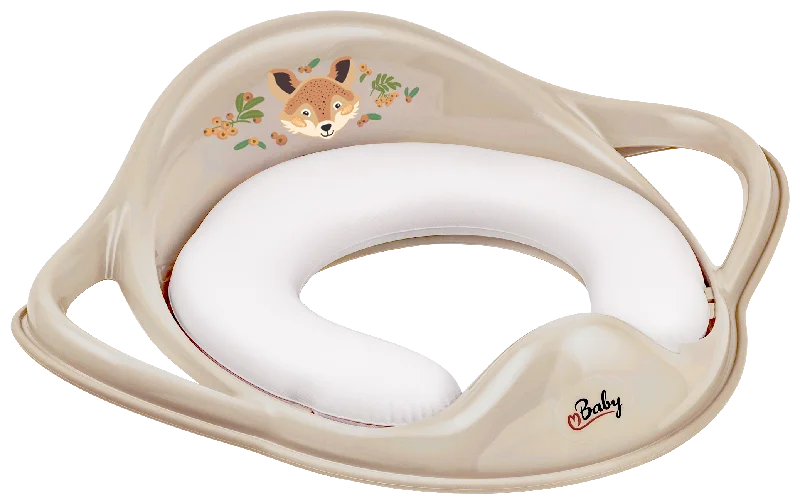 MALTEX Miękka nakladka Lisek Leśna Ferajna beżowy