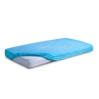 MATEX Prześcieradło FROTTE PREMIUM z gumką 60x120 [TB0025_31]* turkus