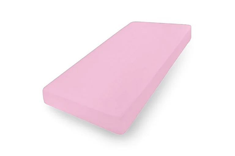 MATEX Prześcieradło JERSEY z gumką 60x120 [TB0027_10] róż