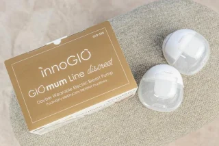 INNOGIO GIO-358 Podwójny muszlowy laktator elektryczny GIOmum Line Discreet Double