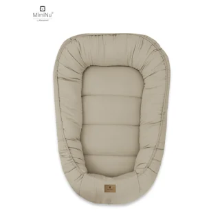 KIECZMERSKI Kokon niemowlęcy 55x75 cm MIMINU SOFT mokka